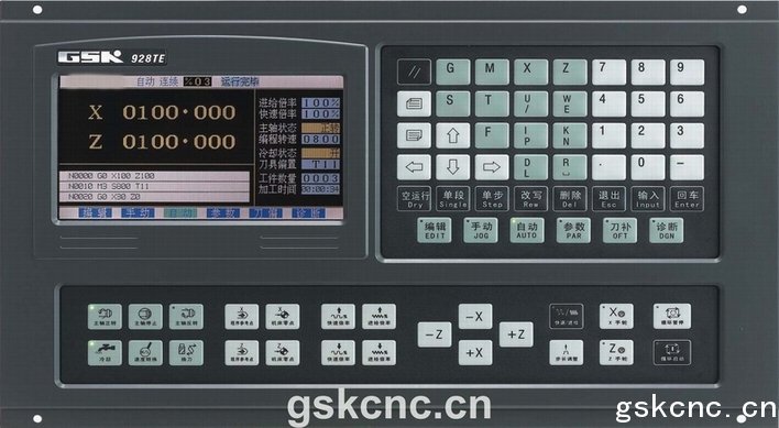 GSK928TEII CNC Controller Turning Lathe System